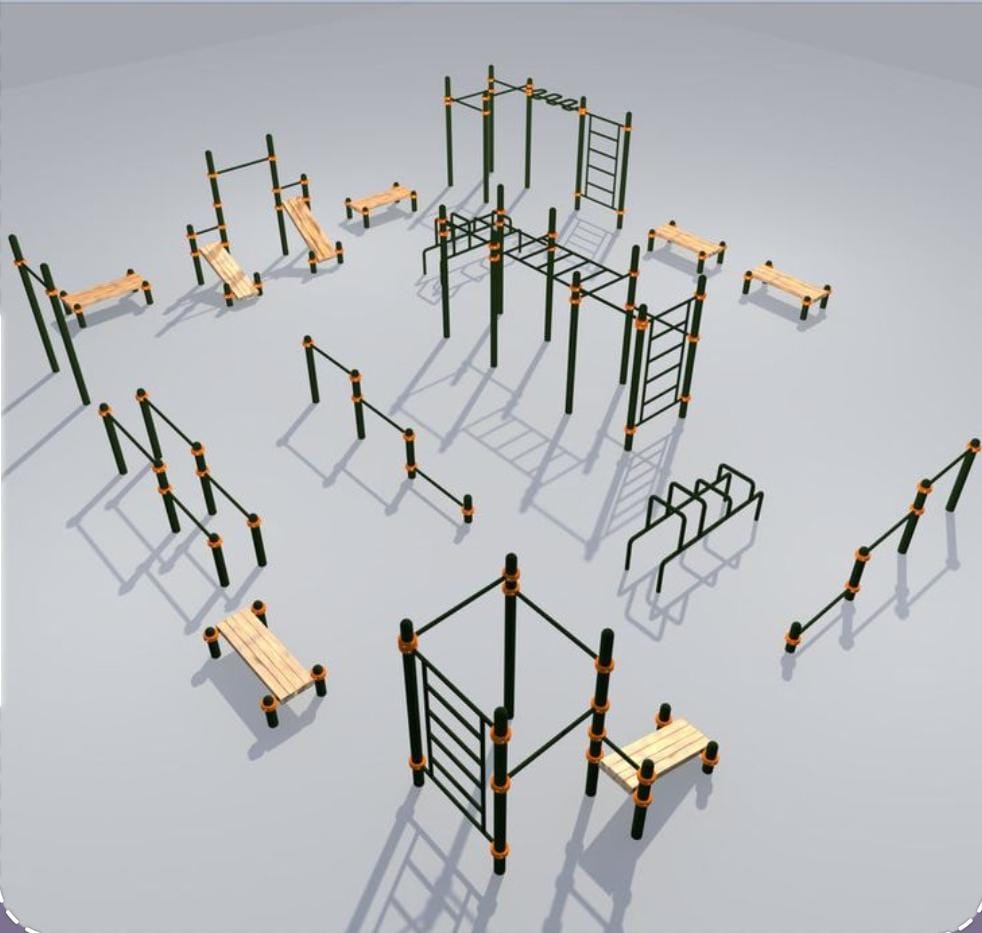 Street outdoor gyms